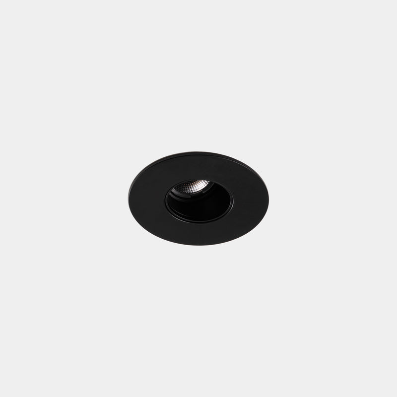 Play Mini Pinhole Round Adjustable Recessed Downlight | 2.2W 3000K CRI90 DALI-2 / Push | Black | AG83-P2W9WNDS60