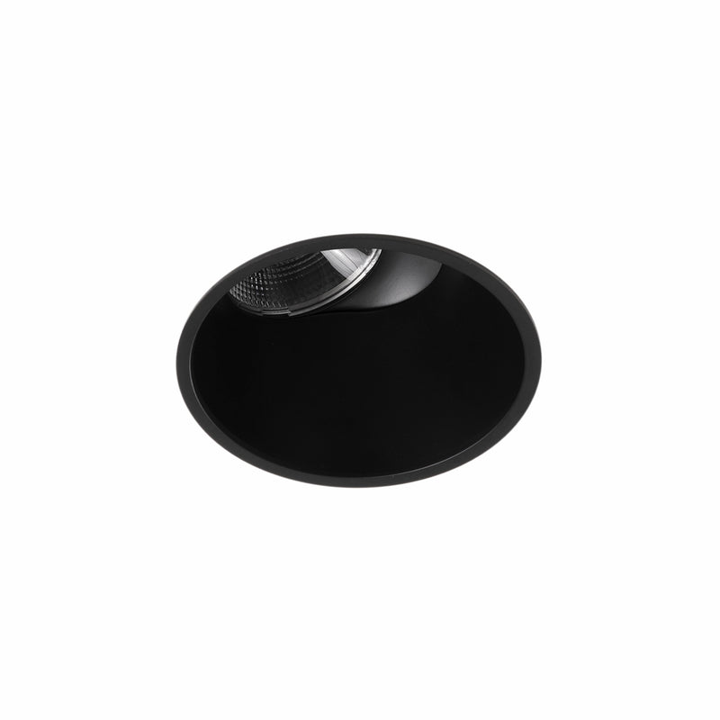 Play Visual Comfort Round Adjustable MicroTrim Recessed Downlight | 11.9W 2700K CRI92 | Black | AG85-13V9WFBB60
