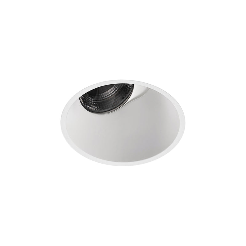 Play Visual Comfort Round Adjustable MicroTrim Recessed Downlight | 8.5W 2700K CRI92 | White | AG85-P7V9WMOU14