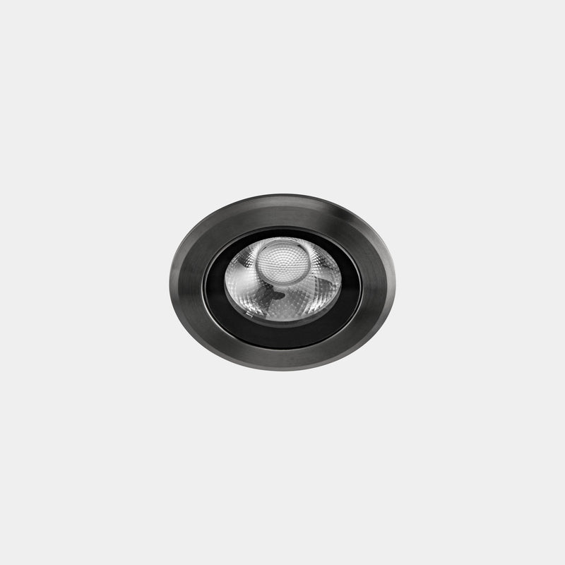 Max Medium Round Recessed Downlight | 6.5W 2200K CRI80 | Gun Metal PVD | AI14-P7P8R2BBI8