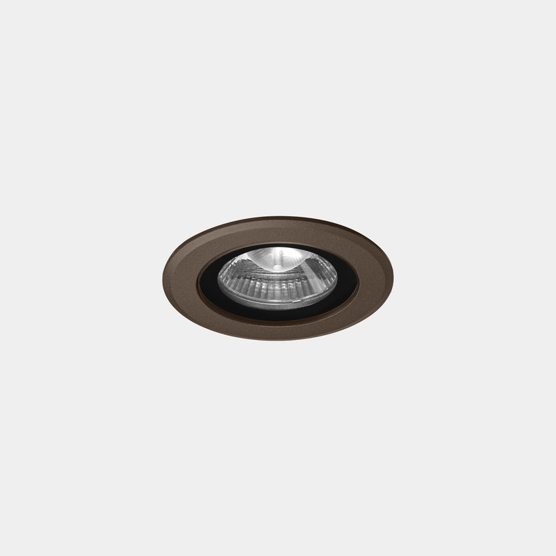 Max Medium Round Recessed Downlight | 6.5W 3000K CRI92 | Brown | AI14-P7W9R2BBJ6