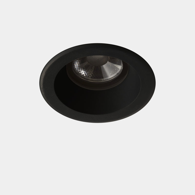 Max Medium Round UGR Recessed Downlight | 6.2W 3000K CRI80 | Black | AI16-P6NNM3BB60