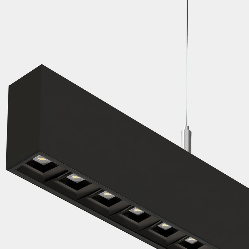 LINEAL LIGHTING SYSTEM INFINITE PRO 854MM SUSPENDED OPTICELL 24.4W LED WARM-WHIT