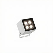 Cube Spot 4 LEDS Spotlight | 19.6W 3000K CRI80 DMX RDM | White | AN12-16WNS1BB14