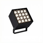 Cube Spot 16 LEDS Spotlight | 36.0W 3000K CRI80 DMX RDM | Black | AN14-34WNE7DM60