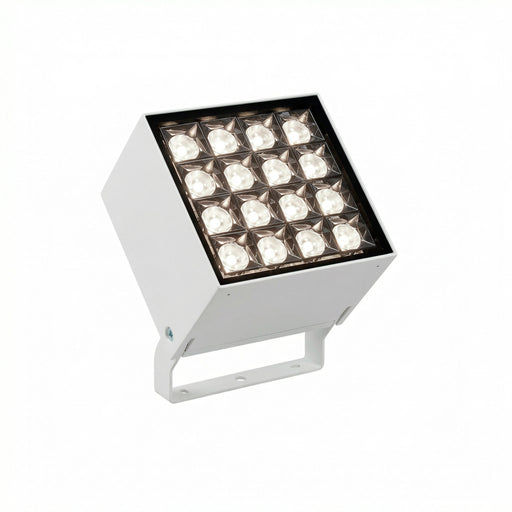 Cube Spot 16 LEDS Spotlight | 36.0W 3000K CRI80 DMX RDM | White | AN14-34WNM3DM14