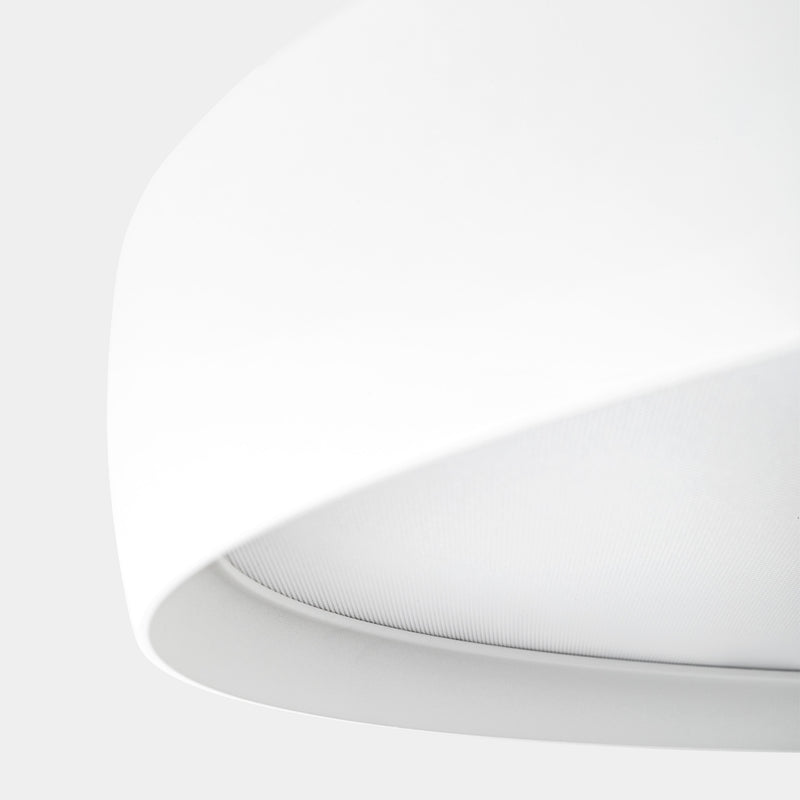 AR12-37W9MPDS14, CEILING FIXTURE LUNO SLIM SURFACE MEDIUM 37.8W 3000K CRI 92 ON-OFF / DALI-2 / PU, White, MICROPRISMATIC