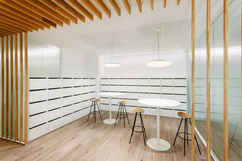 AR22-37W9MPDS14, PENDANT LUNO SLIM PENDANT MEDIUM 37.8W 3000K CRI 92 ON-OFF / DALI-2 / PUSH , White, MICROPRISMATIC