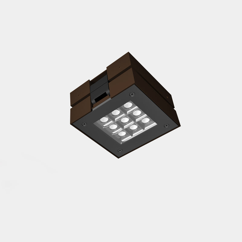 WALL FIXTURE IP66 MODIS OPTICS SINGLE LED 20W LED WARM-WHITE 2700K PHASE CUT BRO