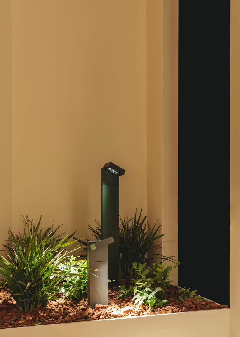 BOLLARD IP66 MODIS OPTICS 500MM LED 21 LED WARM-WHITE 2700K ON-OFF GREY 1189LM AS14-18V9F1OU34