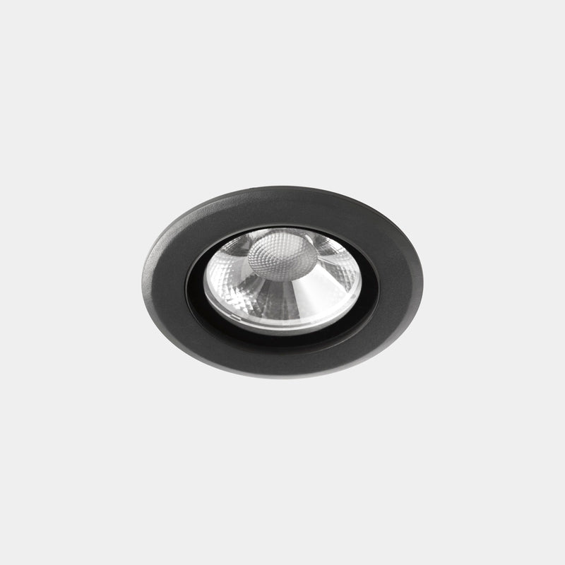 Max Big Round Recessed Downlight | 12.4W 3000K CRI80 | Urban grey | AT14-13NNM2BBZ5