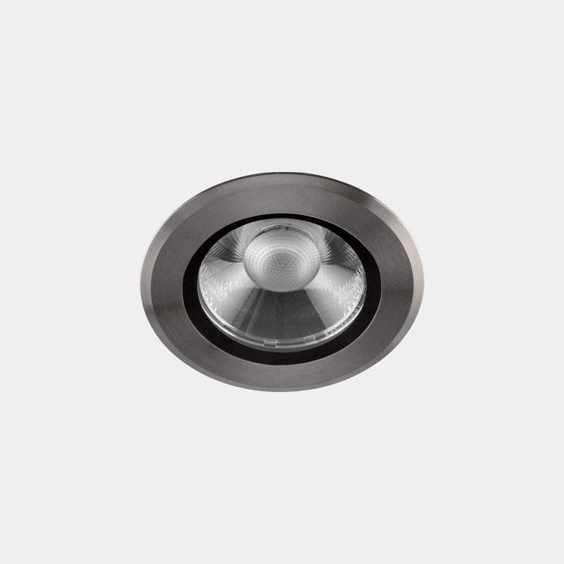 Max Big Round Recessed Downlight | 12.4W 3000K CRI80 | Gun Metal PVD | AT14-13NNR2BBI8