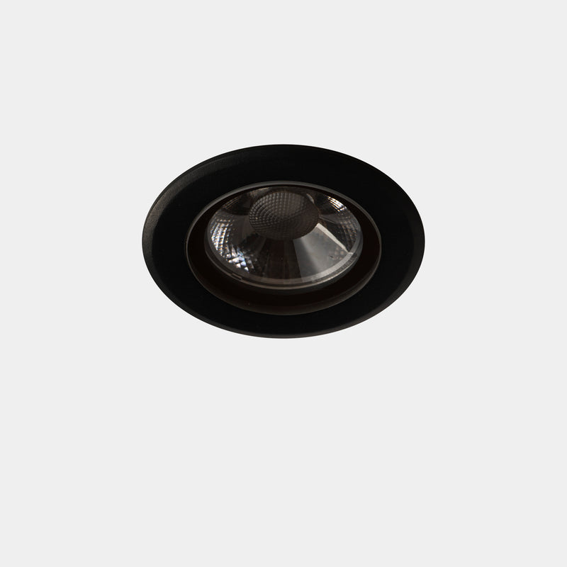Max Big Round Recessed Downlight | 17.3W 3000K CRI92 | Black | AT14-18W9R2BB60