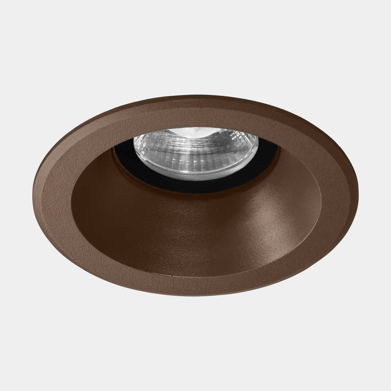 Max Big Round UGR Recessed Downlight | 12.4W 3000K CRI80 | Brown | AT16-13NNS3BBJ6