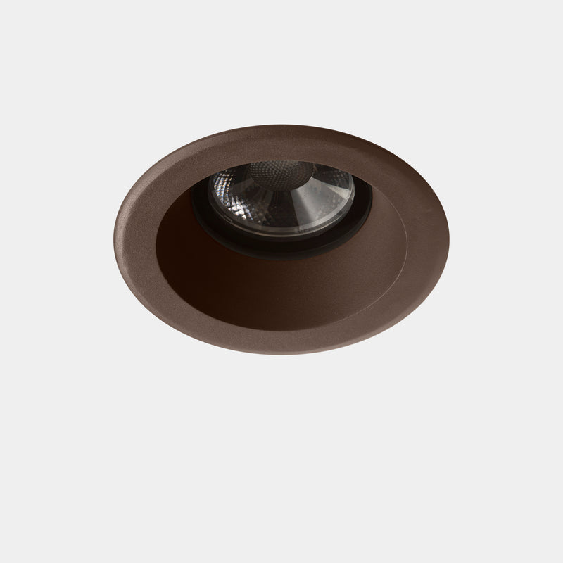 Max Big Round UGR Recessed Downlight | 17.3W 2200K CRI80 | Brown | AT16-18P8R2BBJ6