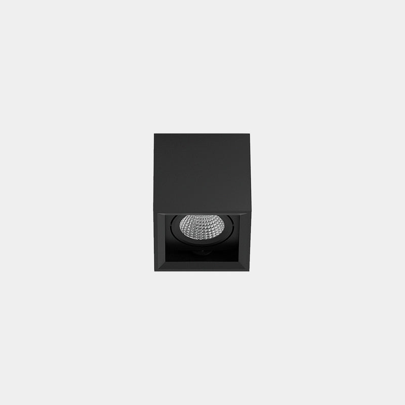 Multidir Evo Small Single Surface Surface Ceiling Light | 19.4W 3000K CRI92 DALI-2 / Push | Black | AU15-18W9M3DS60