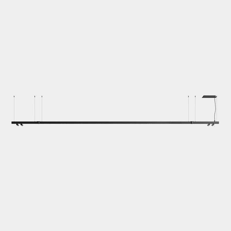 LINEAL LIGHTING SYSTEM APEX LINEAL PENDANT 1595MM 2 SPOTS 52MM 50.7W LED WARM-WH