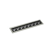 Cube Linear Recessed 500mm Linear Light | 26.0W 3000K CRI70 DMX RDM | Grey | BD15-29WNE6DN34