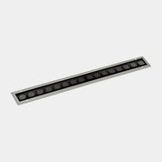 Cube Linear Recessed 1000mm Linear Light | 44.5W 4000K CRI70 DMX RDM | Grey | BD17-58NNT1DN34