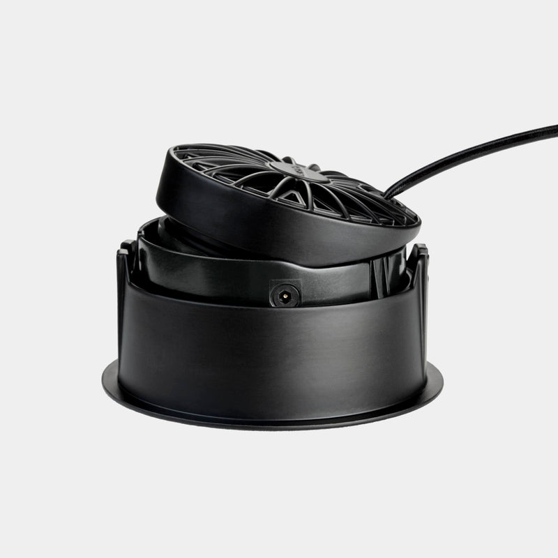 BH14-27D9M3OS60, DOWNLIGHT NIT ROUND ADJUSTABLE Ø170 30.9W LED WARM-WHITE 3500K CRI 92 37º O, Black, Transparent