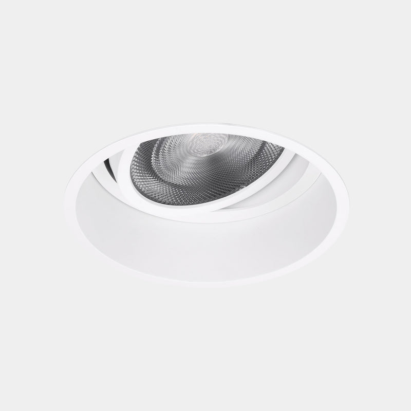 BH14-27W9F2OS14, DOWNLIGHT NIT ROUND ADJUSTABLE Ø170 30.9W LED WARM-WHITE 3000K CRI 92 63.7º ON, White, Transparent