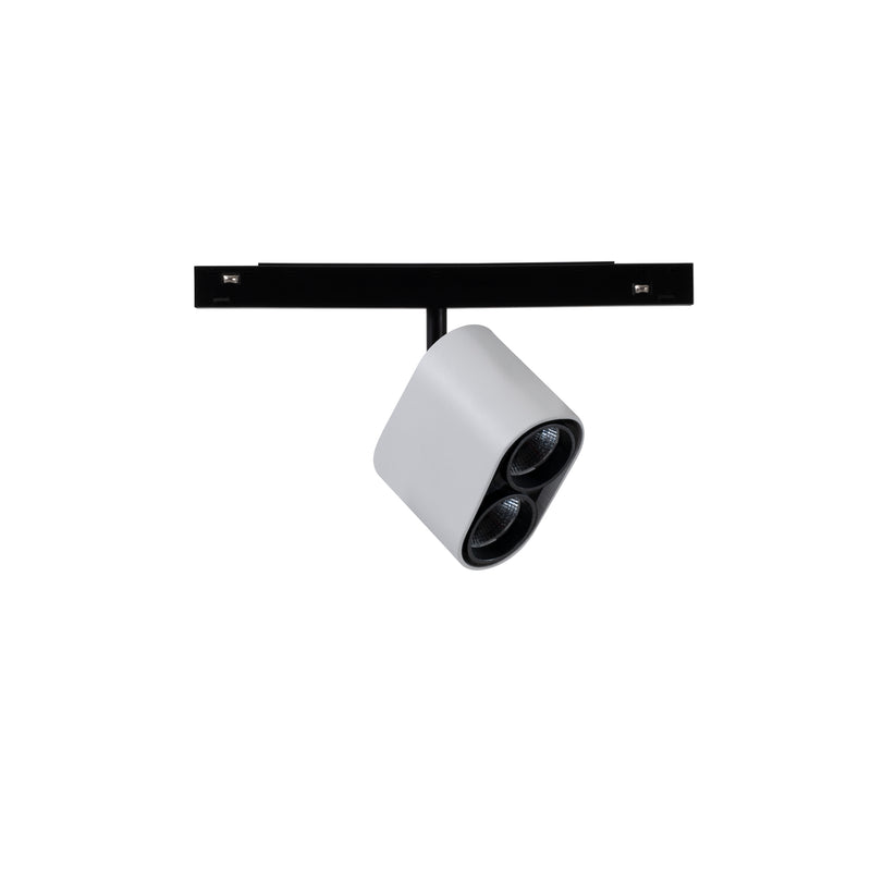 Twin LV 2 LEDS Spotlight | 6.2W 2700K CRI92 | White | BP14-P6V9M2OS14