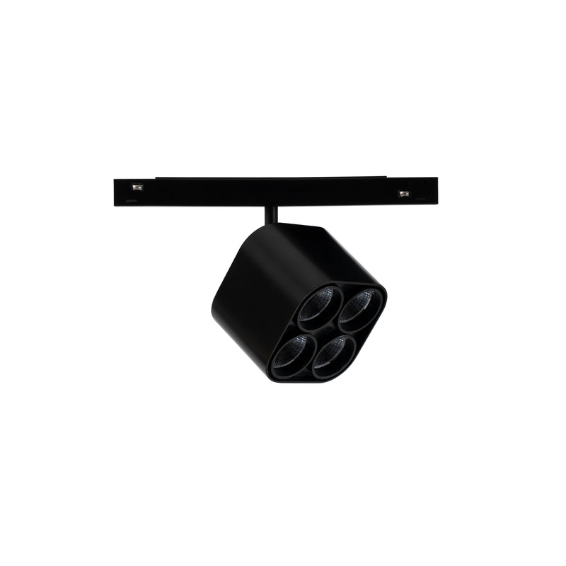 Twin LV 4 LEDS Spotlight | 12.0W 3000K CRI90 | Black | BP15-12W9S3OS60