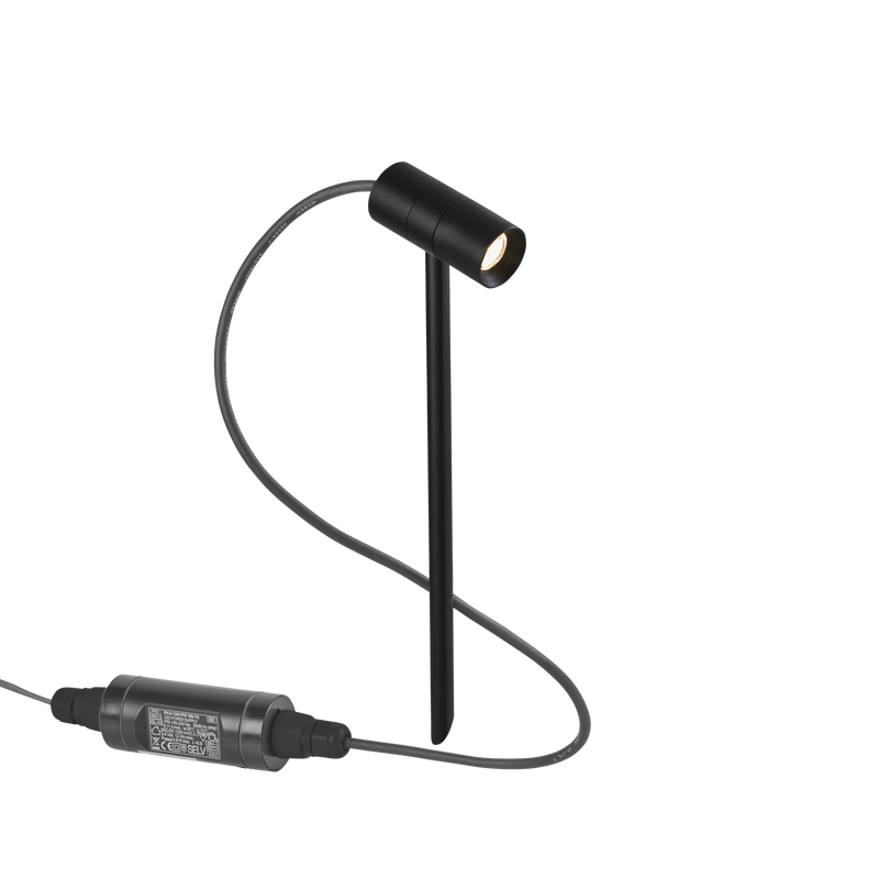 05-E191-05-CK ZOOM Spotlight | 3.1W 2700K CRI80 | Black | 05-E191-05-CK