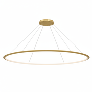 Circular Inward ø2000 Surface Pendant | 129.0W 3000K CRI92 | Gold | CD4C-00W9AZOSEF