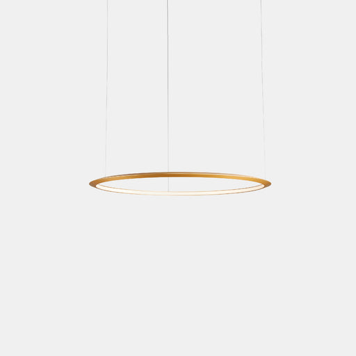 Circular Inward ø600 Recessed Pendant | 39.0W 3000K CRI92 | Gold | CD5A-00W9AZOSEF