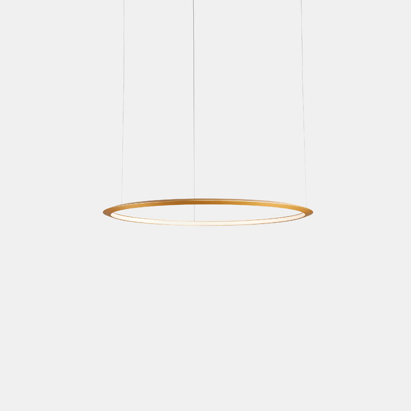 Circular Inward ø600 Recessed Pendant | 39.0W 4000K CRI92 | Gold | CD5A-00X9AZOSEF