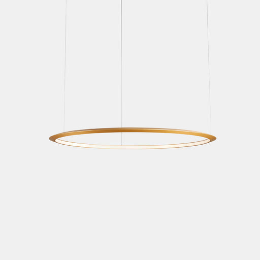 Circular Inward ø1200 Recessed Pendant | 72.0W 4000K CRI92 | Gold | CD5B-00X9AZOSEF