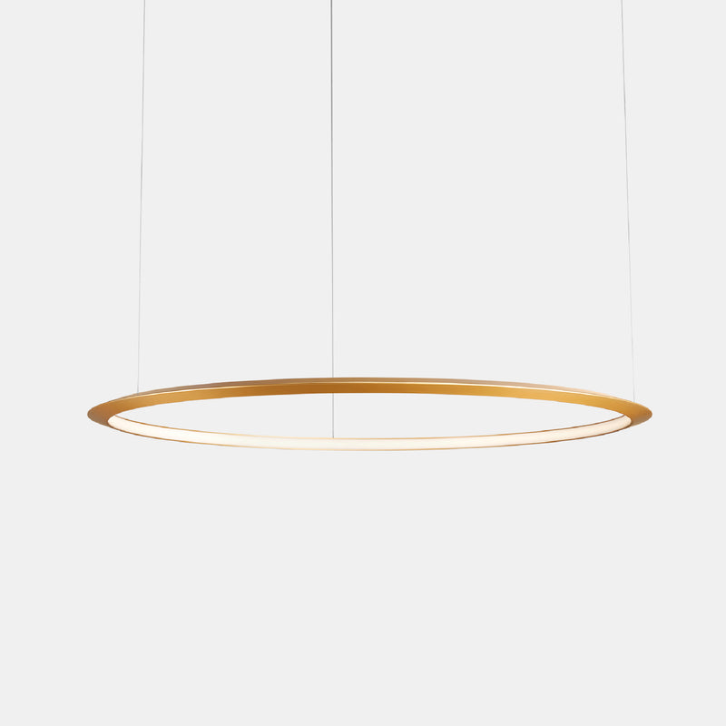 Circular Inward ø3000 Recessed Pendant | 190.0W 2700K CRI92 | Gold | CD5D-00V9AZOSEF