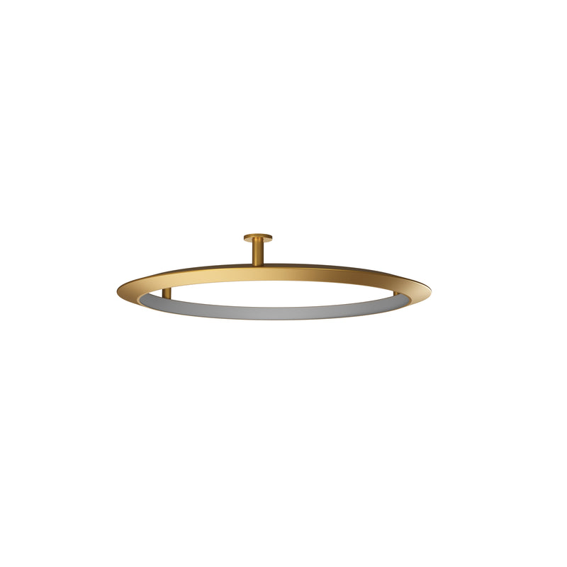 Circular Inward Recessed Ø600 Wall Light | 39.0W 2700K CRI92 DALI-2 / Push | Gold | CD6A-05V9AZDUEF