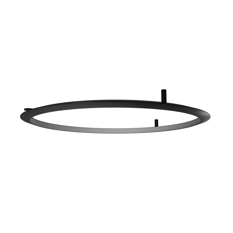 Circular Inward Recessed Ø900 Wall Light | 53.0W 2700K CRI92 DALI-2 / Push | Black | CD6K-05V9AZDU05