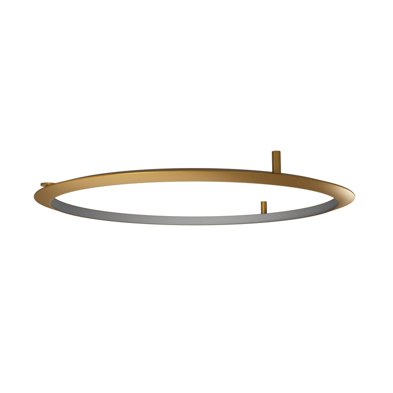 Circular Inward Recessed Ø900 Wall Light | 53.0W 3000K CRI92 DALI-2 / Push | Gold | CD6K-05W9AZDUEF