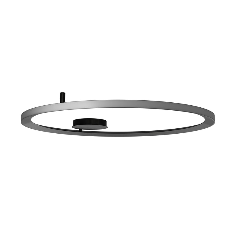 Circular Upward Surface Ø900 Wall Light | 53.0W 3000K CRI92 DALI-2 / Push | Black | CF4K-05W9AZDU05