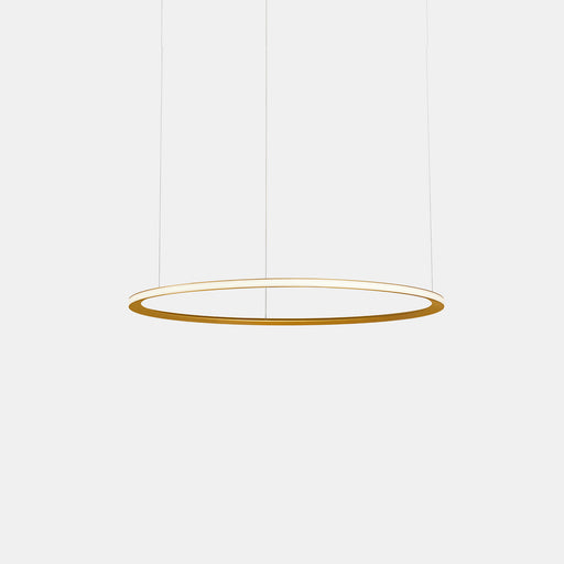 Circular Outward ø600 Recessed Pendant | 39.0W 4000K CRI92 | Gold | CF5A-00X9AZOSEF
