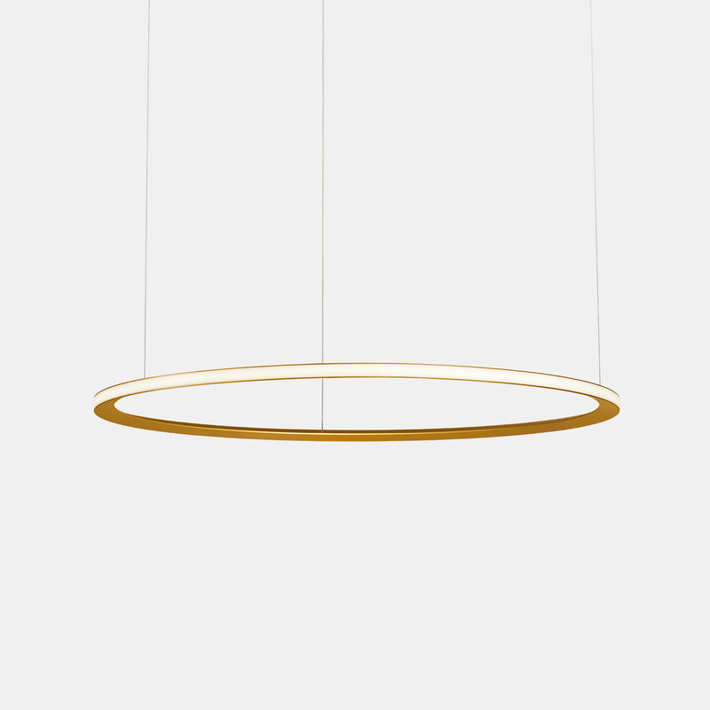 Circular Outward ø2000 Recessed Pendant | 129.0W 2700K CRI92 | Gold | CF5C-00V9AZOSEF