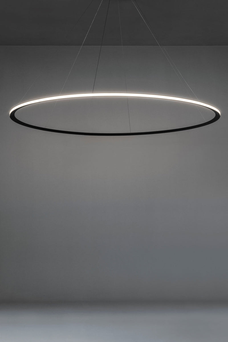 PENDANT CIRCULAR OUTWARD Ø3000 RECESSED LED 190 LED WARM-WHITE 3000K 0-10V WHIT