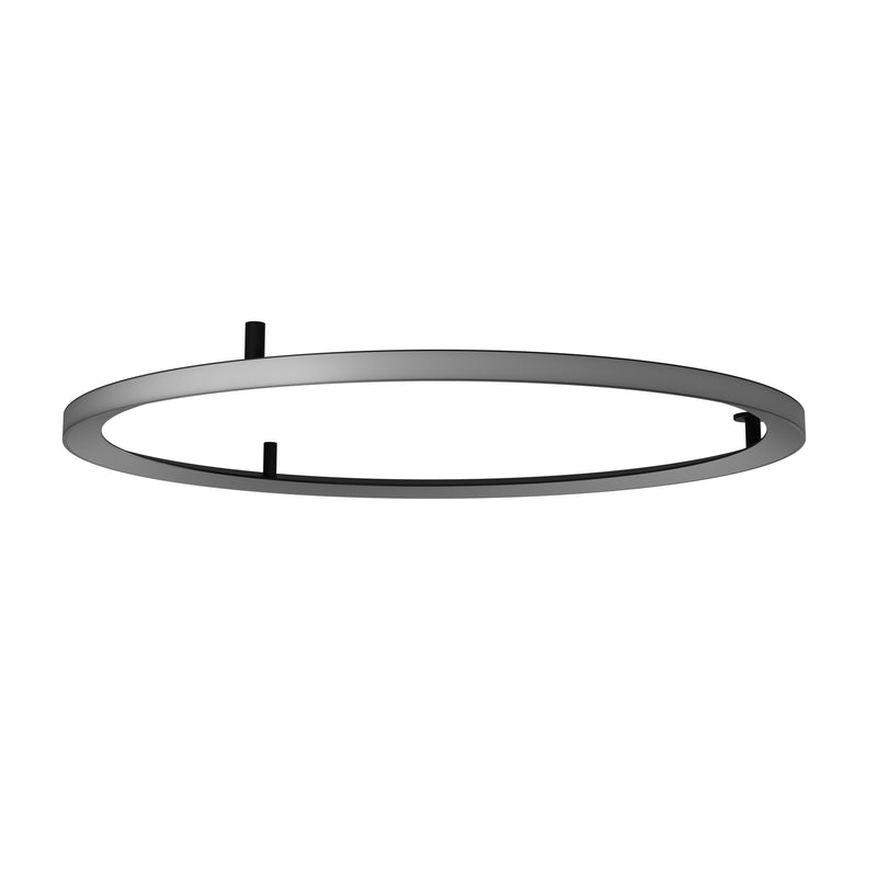 Circular Upward Recessed Ø900 Wall Light | 53.0W 3000K CRI92 DALI-2 / Push | Black | CF6K-05W9AZDU05