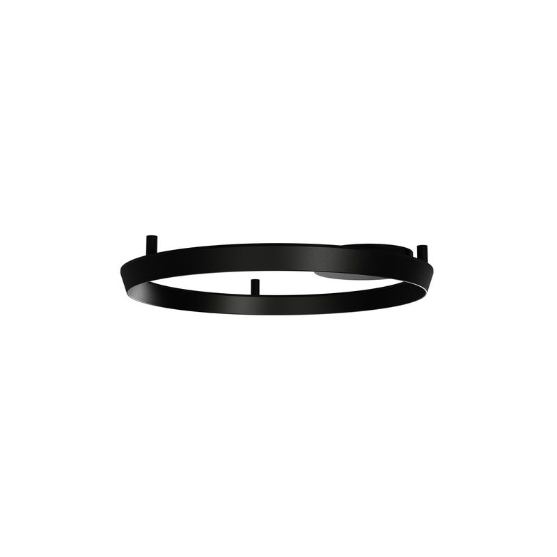 Circular Outward Indoor Surface Ø600 Wall Light | 39.0W 2700K CRI92 DALI-2 / Push | Black | CP4A-05V9AZDU05