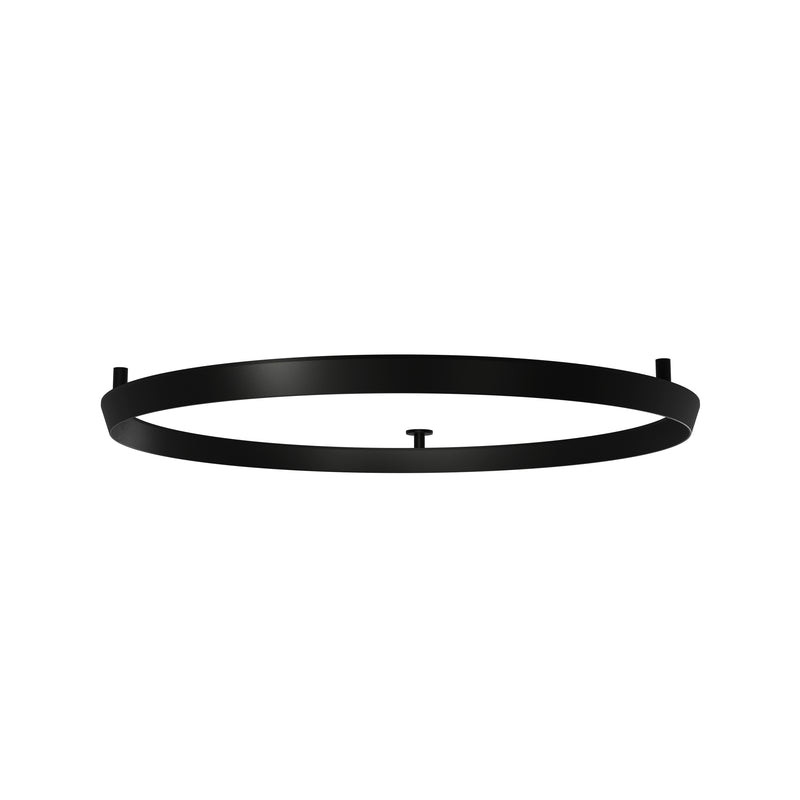 Circular Outward Indoor Recessed Ø900 Wall Light | 53.0W 3000K CRI92 DALI-2 / Push | Black | CP6K-05W9AZDU05