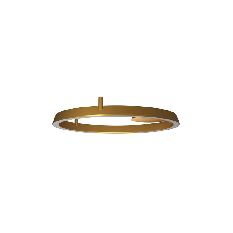 Circular Downward Surface Ø600 Wall Light | 33.0W 2700K CRI92 DALI-2 / Push | Gold | CS4A-05V9AZDUEF