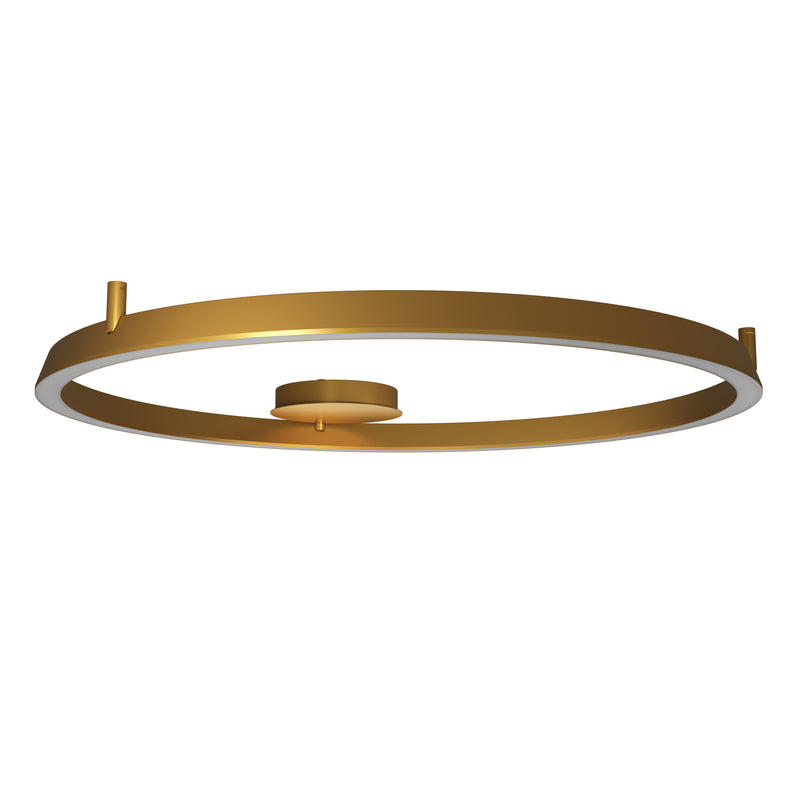 CS4K-05V9AZDUEF Circular Downward Surface Ø900 Wall Light | 46.0W 2700K CRI92 DALI-2 / Push | Gold | CS4K-05V9AZDUEF