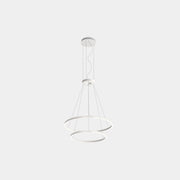 Circular Downward 2 Rings (ø900 ø600) Pendant | 77.5W 4000K CRI92 | White | CS4N-00X9AZOS14