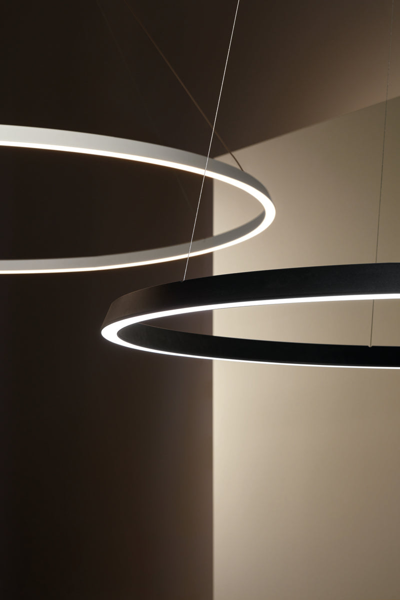 PENDANT CIRCULAR DOWNWARD Ø2000 RECESSED LED 108 LED WARM-WHITE 3000K DALI-2 WH
