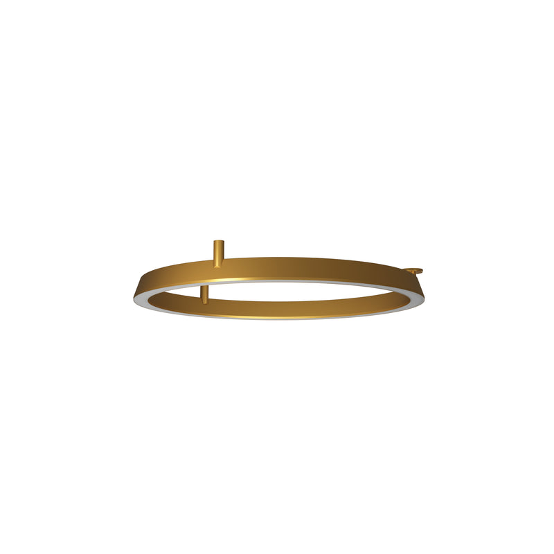 Circular Downward Recessed Ø600 Wall Light | 33.0W 3000K CRI92 DALI-2 / Push | Gold | CS6A-05W9AZDUEF