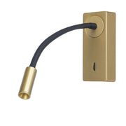 READING LIGHTS MINE LED 2.1W LED WARM-WHITE 3000K ON-OFF GOLD 107LM