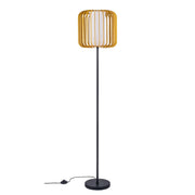 FLOOR LAMP VIVA E27 15W BLACK LIGHT WOOD